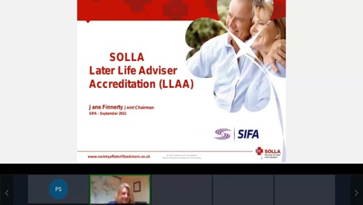SIFA Member Meetings September 2021 - Solla