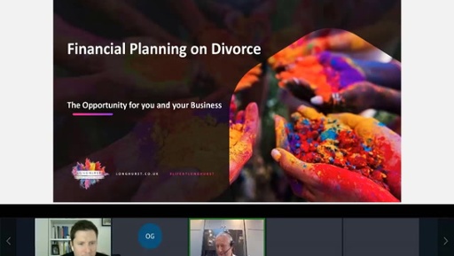 SIFA and SIFA Pro Conference 2021 - Day 2 Session 4 - Financial Planning in Divorce