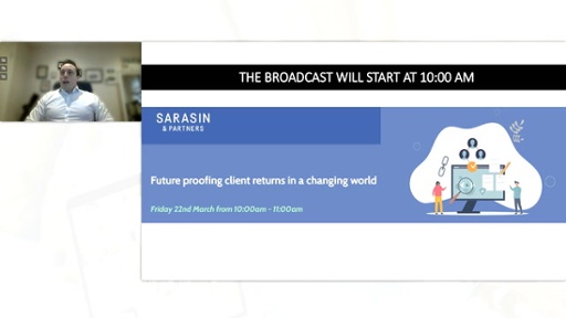 Sarasin Webinar - Future Proofing Client Returns In A Changing World