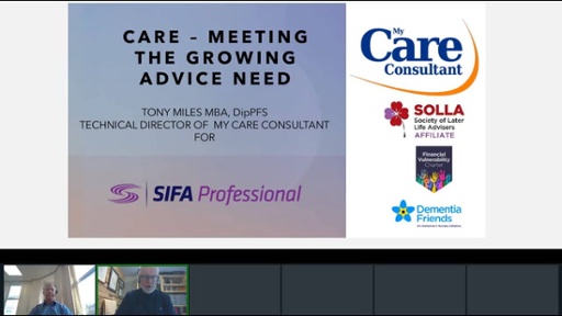 Meeting The Growing Advice Need Going Forward, Care