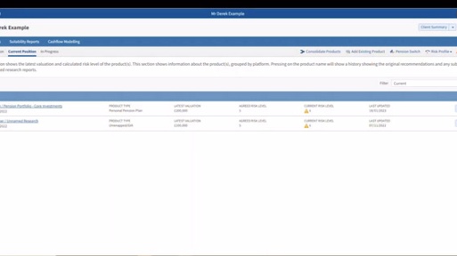 Cashflow Modelling Demo