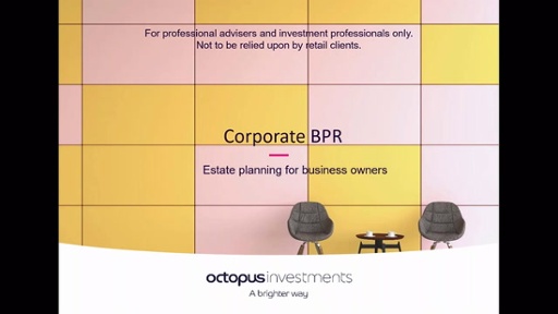 Help your corporate clients avoid the excepted assets trap with Steve Skelding, Head of Strategic Partnerships at Octopus on October 20th 2021