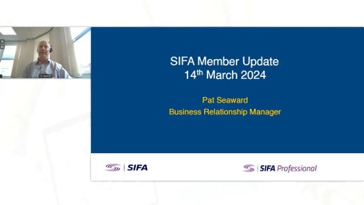 SIFA Member Meeting – March 14th 2024