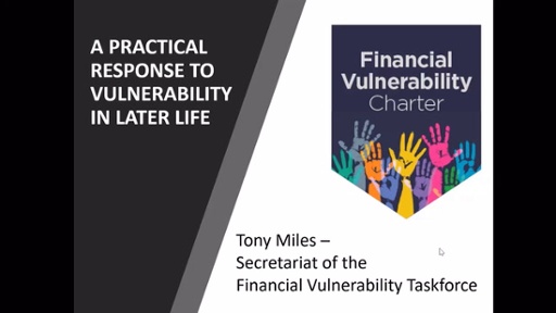 Financial Vulnerability Taskforce - A practical response to vulnerability in later life